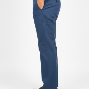 Blue linen Cotton - Fury Pant