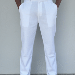 White Linen Cotton - Fury Pant