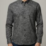 Black Printed Shirt - Three Days