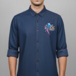 Blue Shirt - Designer shirt