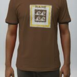 Printed Brown - Halfsleeve