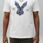 Printed white - halfsleeve