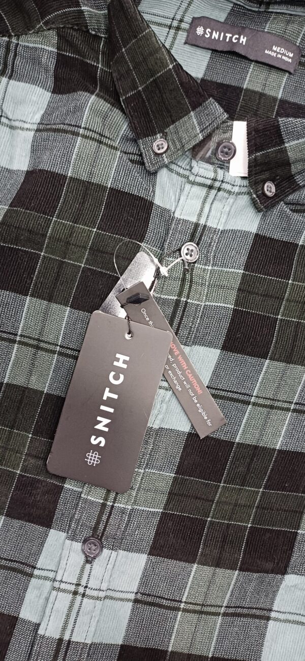 Green Checks Shirt - Snitch
