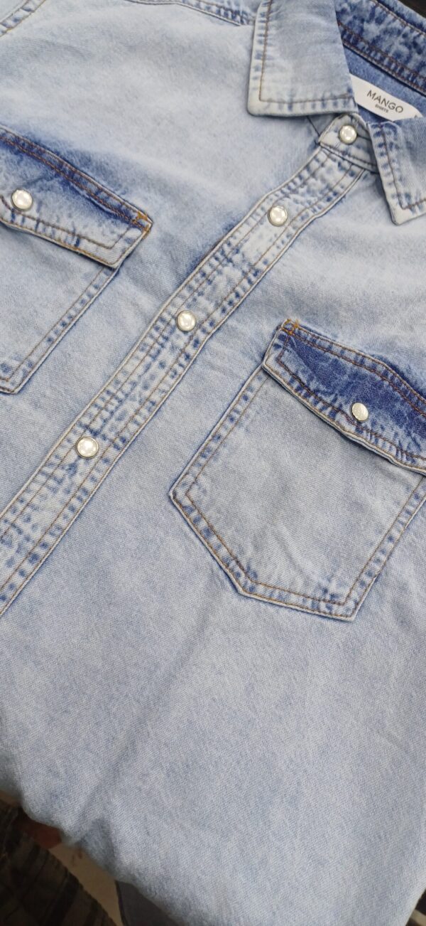 Double Pocket Jeans Shirts - Mango
