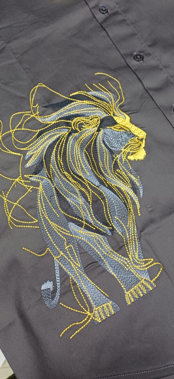 Premium Lion Design Shirt - Designer
