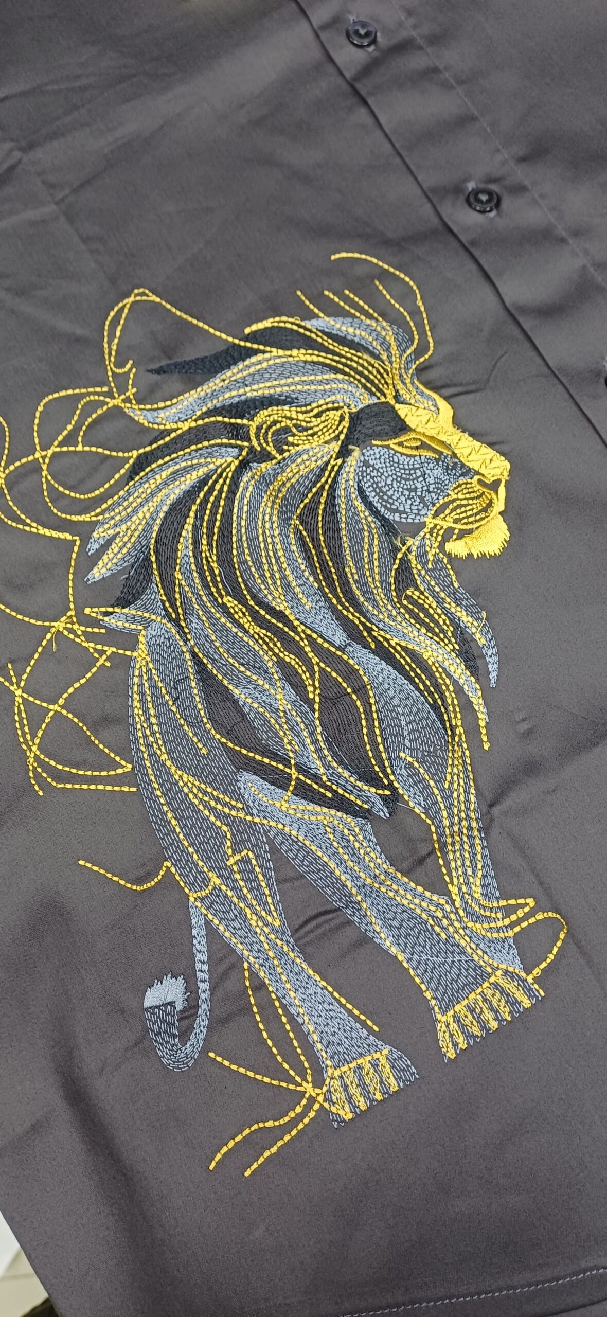 Premium Lion Design Shirt - Designer
