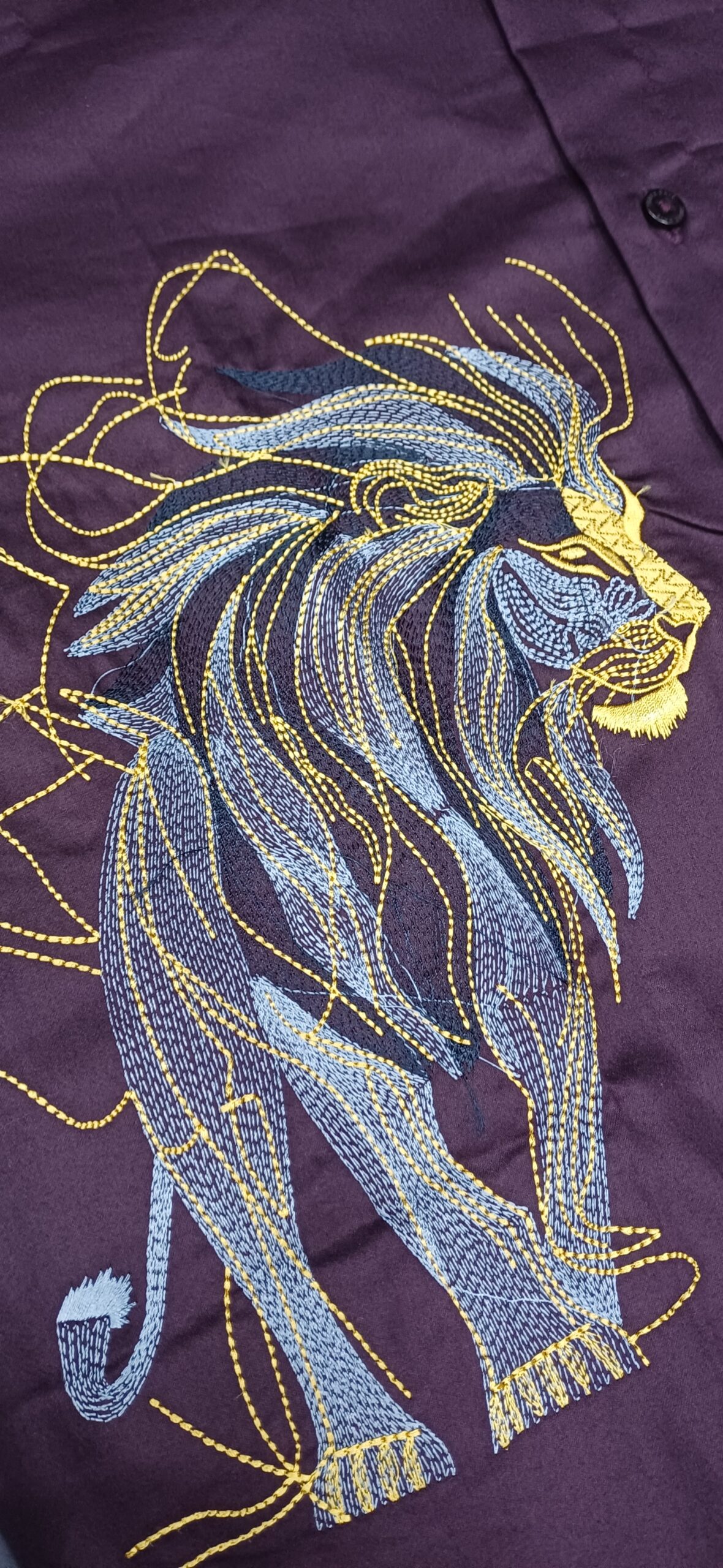 Premium Lion Design Shirt - Designer