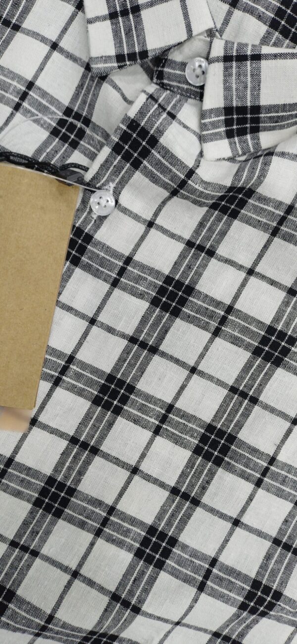 Checks Shirt - White checks