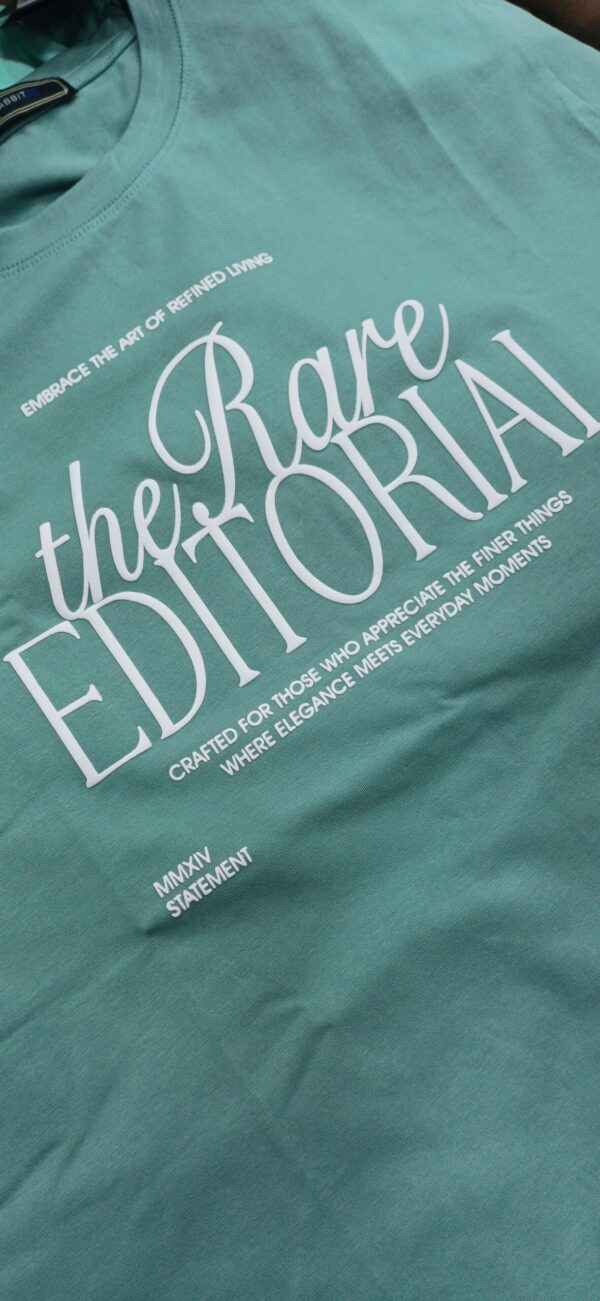 Turquoise green - Halfsleeve T shirt