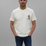 Eagle Printed Drop Sholuder TShirt