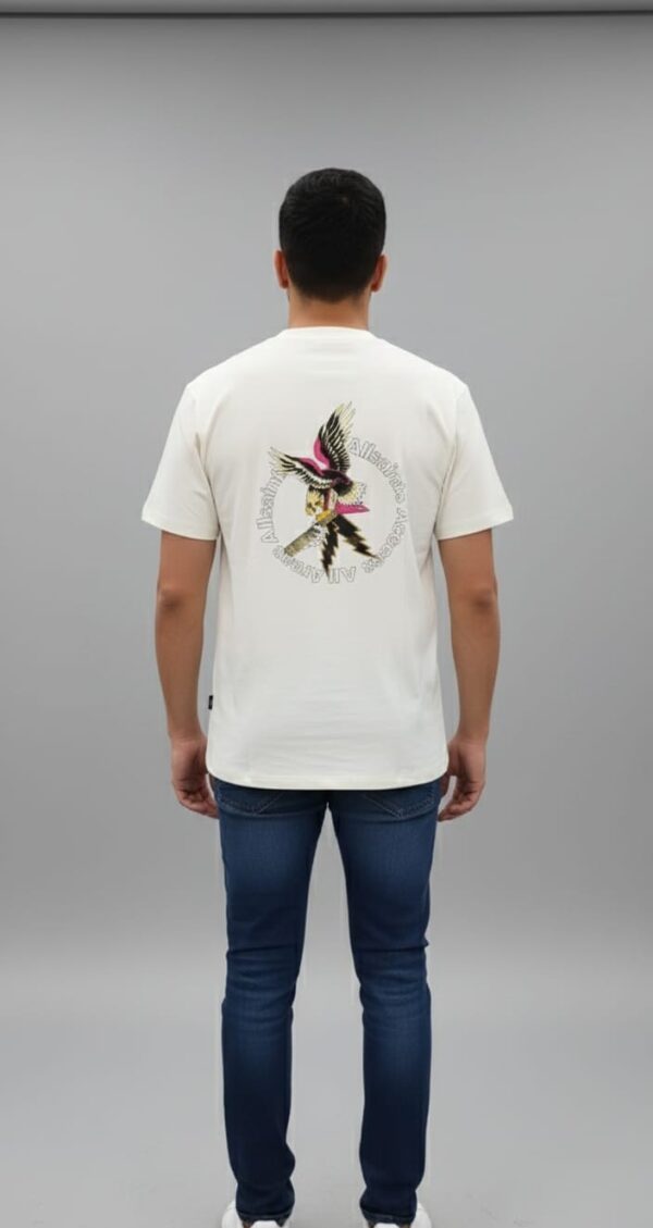 Eagle Printed Drop Sholuder TShirt