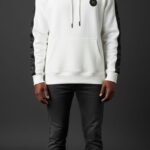 white Hoodie - BP white