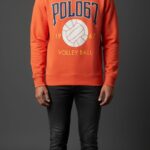 Orange -Sweatshirt