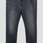Grey Faded Jeans - Size 42