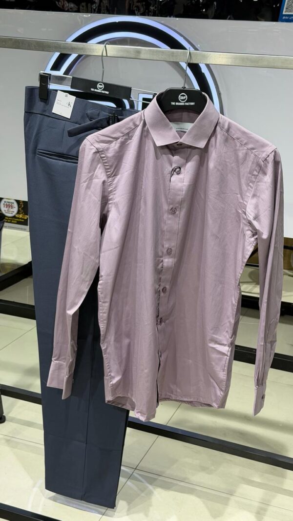Lavender Shirt and Navy Blue - Combo