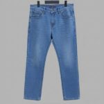 Sky Blue Faded Jeans - Size 32