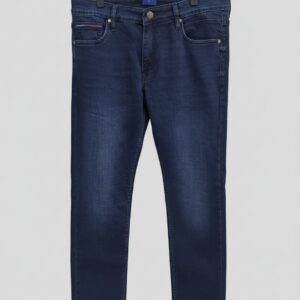 Dark Blue Faded Jeans - Size 36