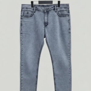 Grey Bleach Jeans - Size 38