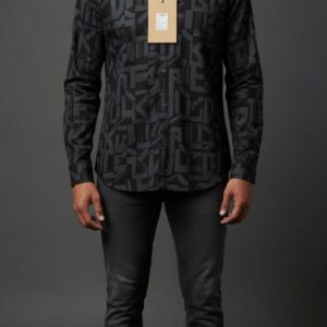 Black Printed Shirt - Three Days