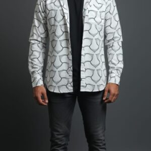 White Printed - Fury Shirt