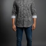 Black And White Printed - Fury Shirt