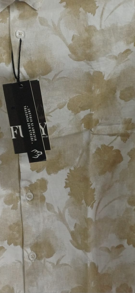 Flowers Printed - Fury Shirtsan
