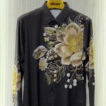 Premium Black Printed shirt - Imported