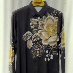 Premium Black Printed shirt - Imported
